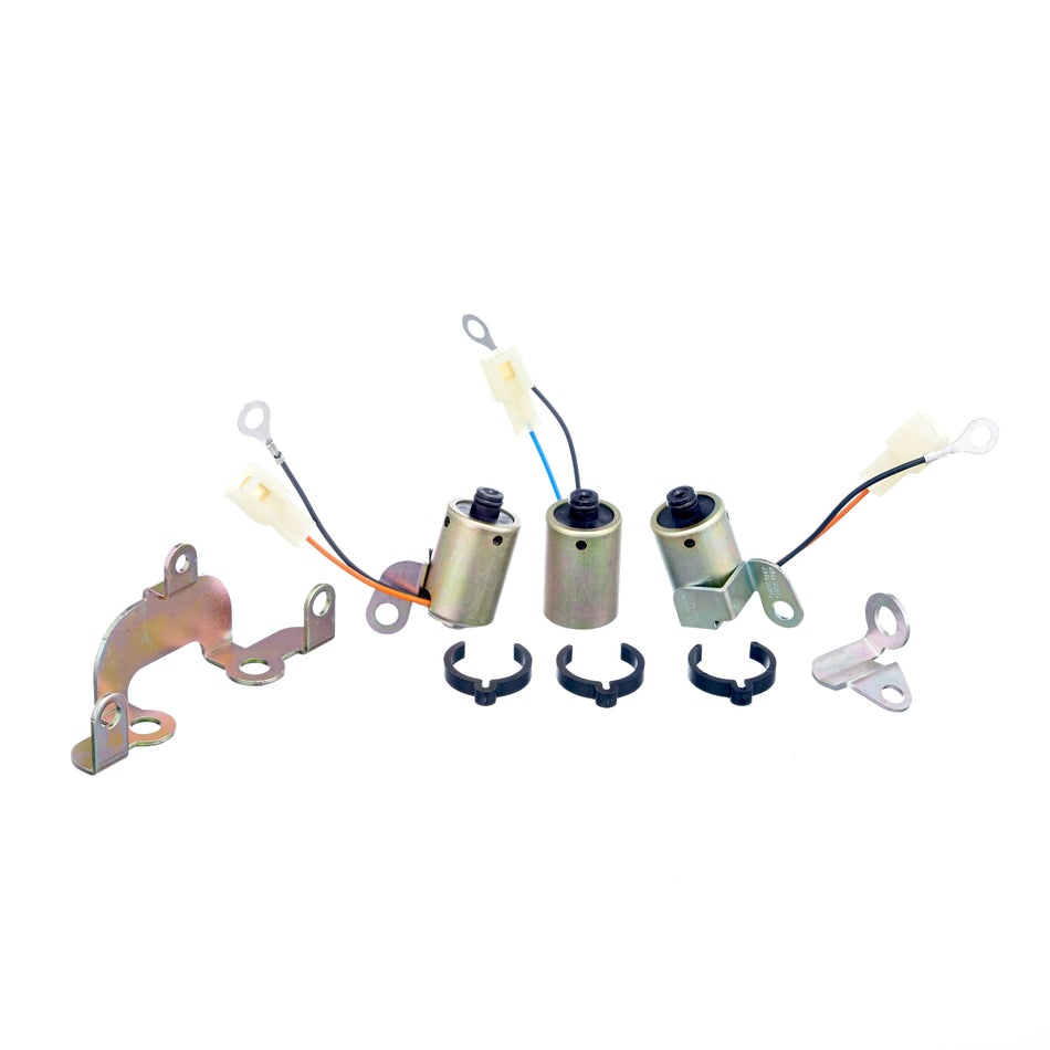 SOLENOID KIT - A340E, R4AW3, A340F, A340H, V4AW3 3 PCS TOYOTA 87-04 IND# 97420K OEM# VARIOUS