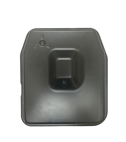 OIL PAN - 4R70W, 4R75W, 1996-ON, FORD, W/ DRAIN PLUG, IND # 76801D