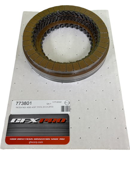 FRICTION PACK - AC60E, AC60F, TOYOTA, 2015-ON (28PCS)