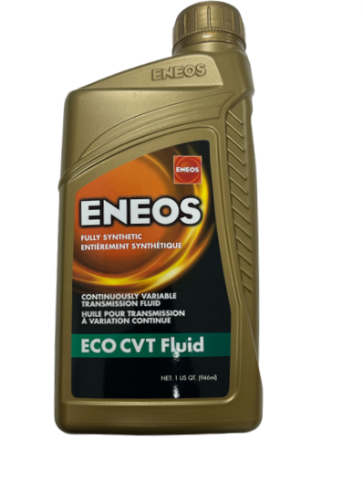 ECO CVT FLUID ENEOS - TOYOTA - TC/FE, ECO CVT FLUID, ENEOS - CVT Fluid, Green, NISSAN: NS-1, NS-3, Matic D; HONDA: Genuine, FCF-2; SUBARU: CVT-II, ECVT/iCVT, FG, Lineartronic II; MAZDA: JWS 3320; MITSUBISHI: J1,J4, J4+, Quart Bottle. Ind#3105302