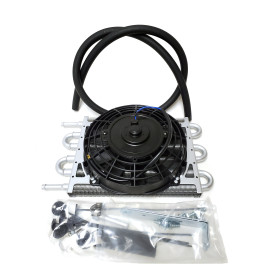 COOLER - 6 PASS COOLER WITH 8" ELECTRIC FAN, 2500LBS CAP 3" X 7.5" X 12.5"