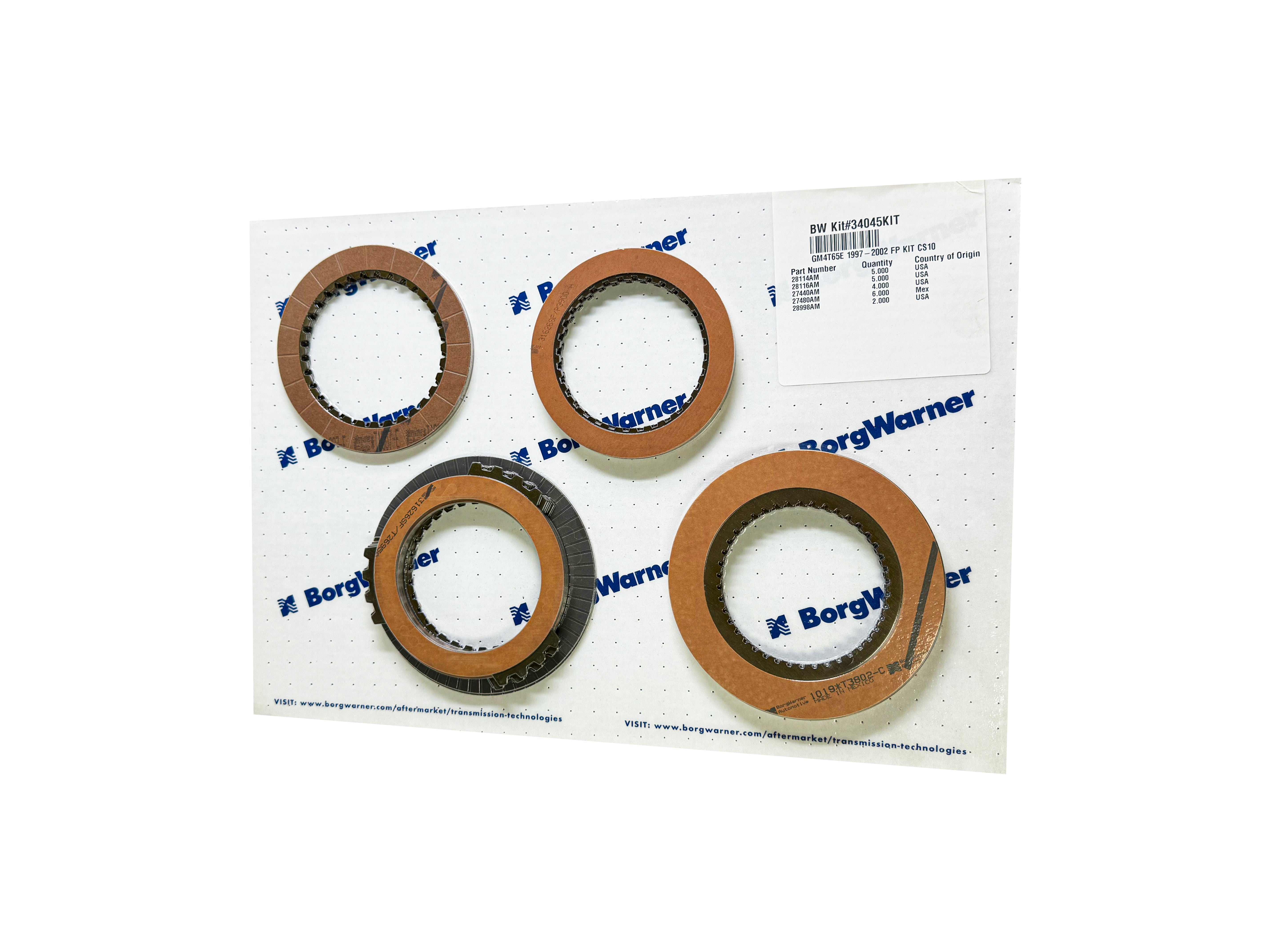 GFX Borg Warner Transmission Parts | Durability & Performance