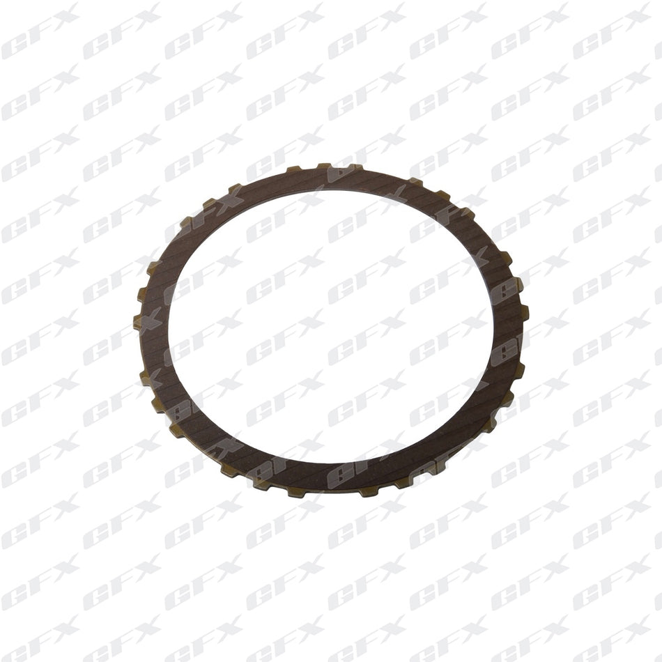 Friction Plate - A6LF1, A6LF2, A6LF3 3rd, 5th, reverse single sided OD spline (0.089"). 2009 - On OEM#
