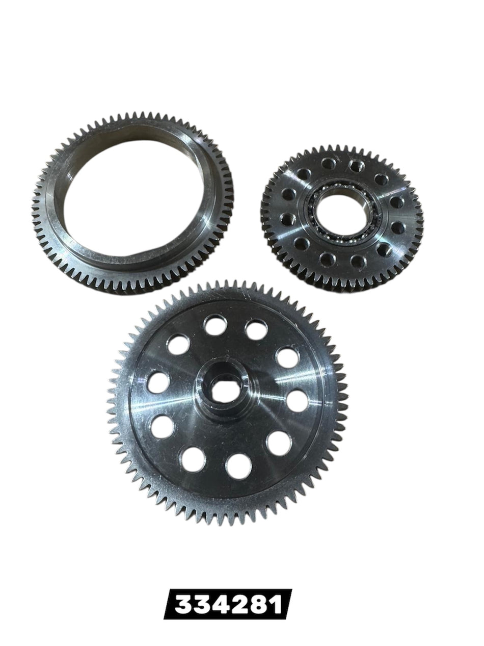 10R80  - Transmission Oil Pump Drive Gear Set Kit For FORD, 2017-up (3 pcs) Straight Cut