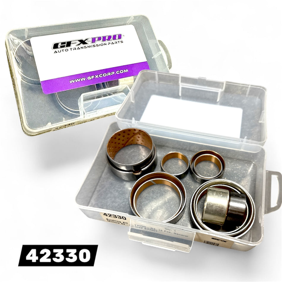 BUSHING KIT - TH700-R4, 12 PCS. GENERAL MOTORS 82-84 IND# K77901