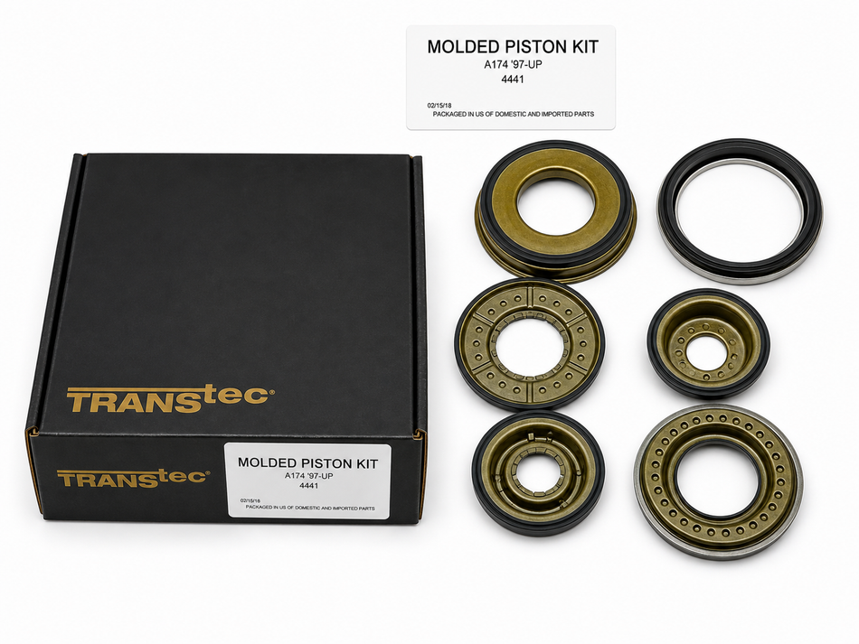PISTON KIT - A174/ TW-40; 4-speed; Suzuki. 2000-UP TransTec#4441