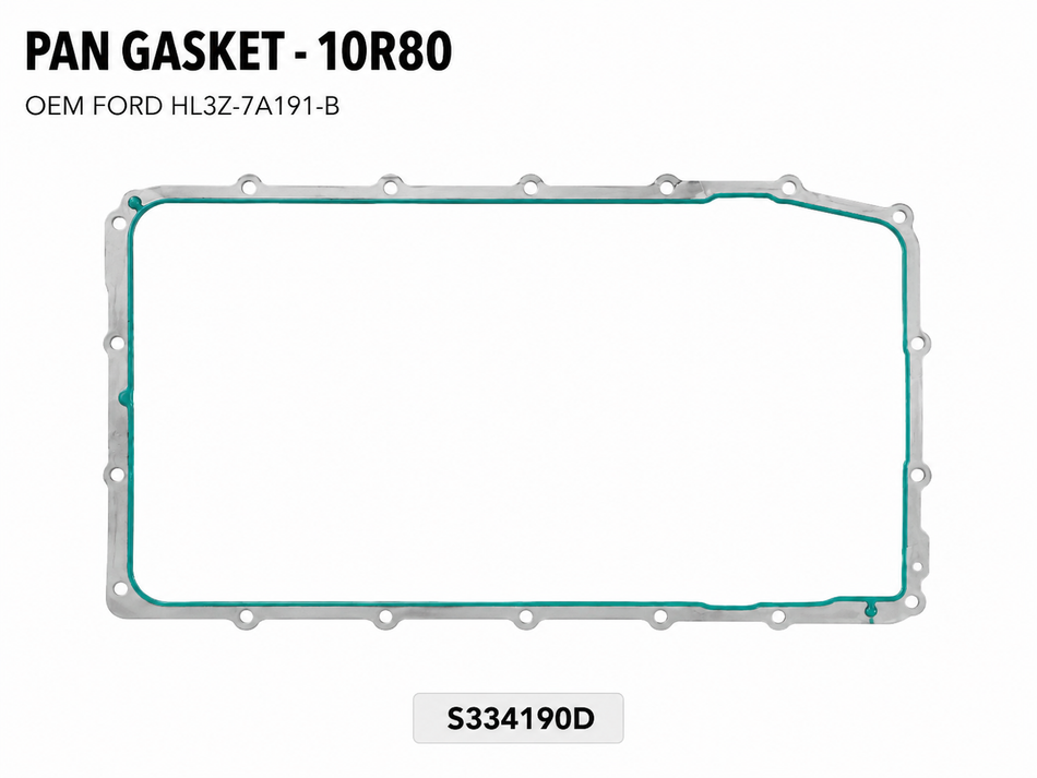 PAN GASKET - 10R80, OEM FORD HL3Z-7A191-B