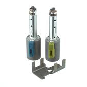 SOLENOID KIT - AW55-50SN 2 PCS (SLS/SLT W/BRACKET), 5.3 OHM AISIN WARNER 00-12 IND# K59926D OEM# VARIOUS