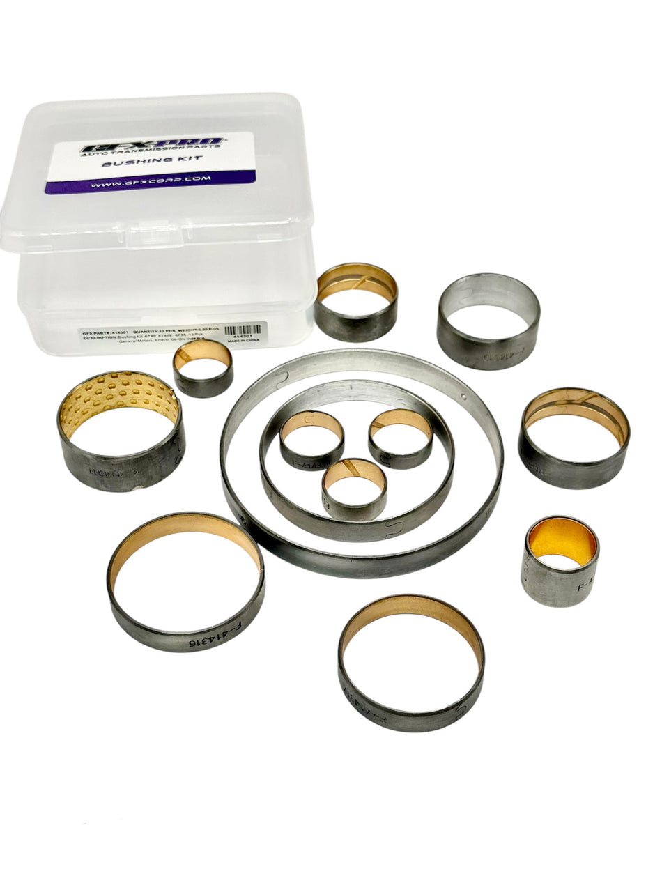 BUSHING KIT 6T40, 6T45E. 6F35, 13 Pcs. General Motors, FORD,  08-ON Ind# N/A