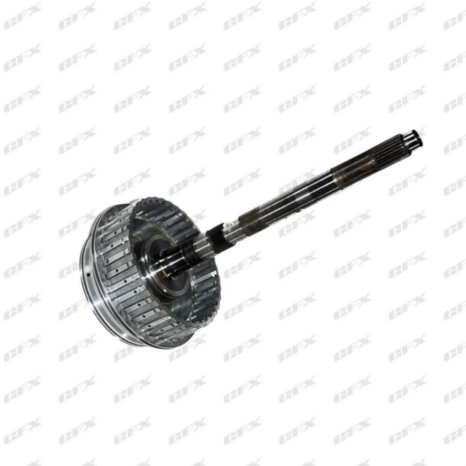 6T70E 6T75E - INPUT DRUM 4-5-6- W/SHAFT GM DESIGN GENERAL MOTORS 07-ON IND# 115732A OEM# 24223798 Used Hard Parts