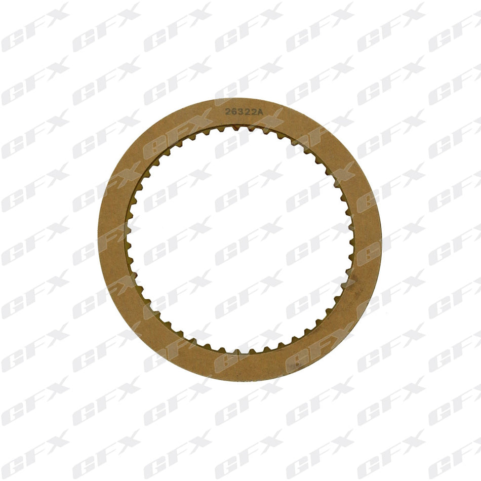 FRICTION PLATE - AW450-43LE, RNJ, A442F OVERDRIVE, DIRECT WAVED. 1998 - ON OEM# 97257043