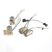 SOLENOID KIT - F4AEL, 4EAT-F, F4E, F4AEL  4 PCS W/HARNESS 15 OHM FORD 90-03 IND# K74954 OEM# FU62-21-280