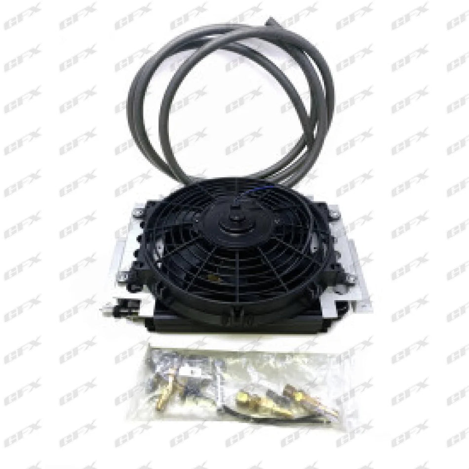 COOLER - 16 PASS COOLER WITH 10’’ ELECTRIC FAN 5’’ X 11.5’’ X 15.75’’ Coolers