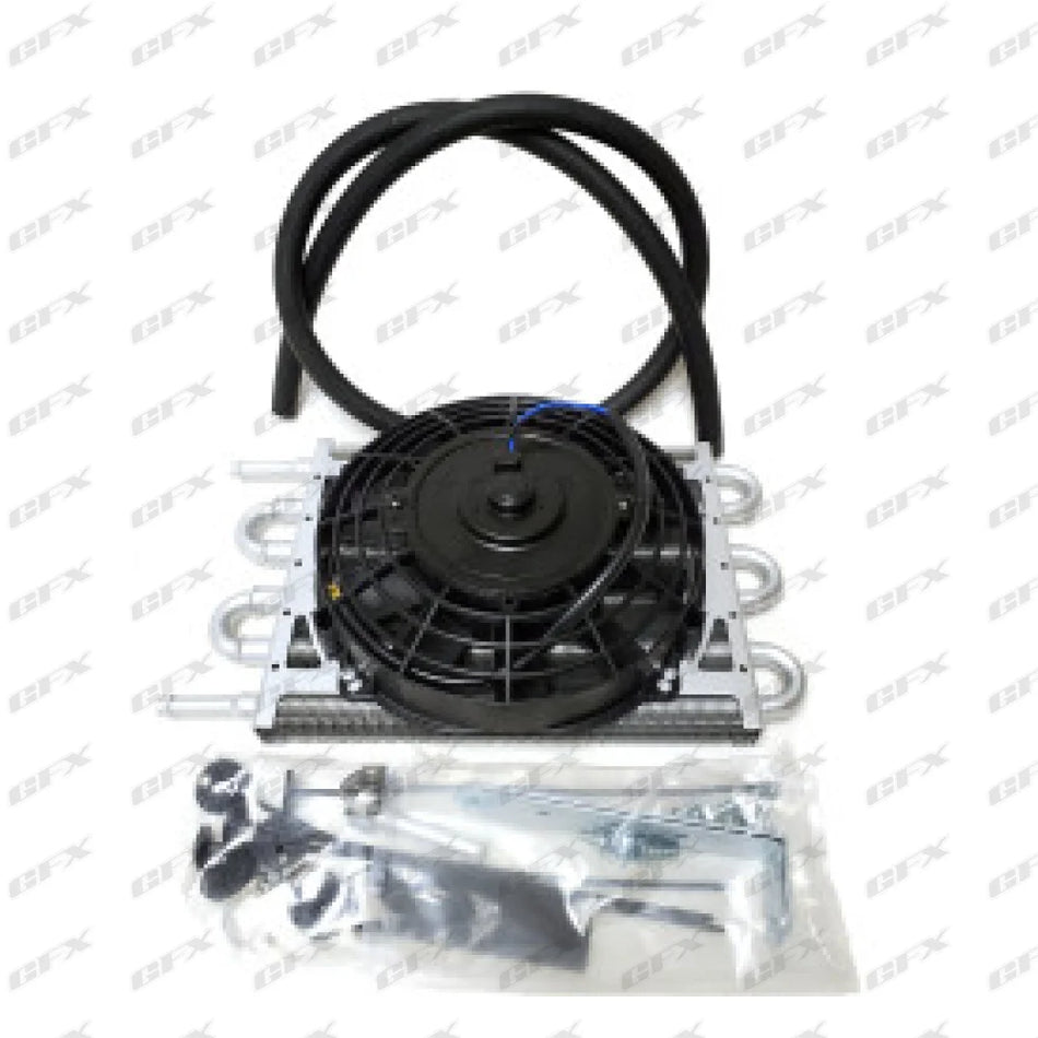 COOLER - 6 PASS COOLER WITH 8’’ ELECTRIC FAN 2500LBS CAP 3’’ X 7.5’’ X 12.5’’ Coolers