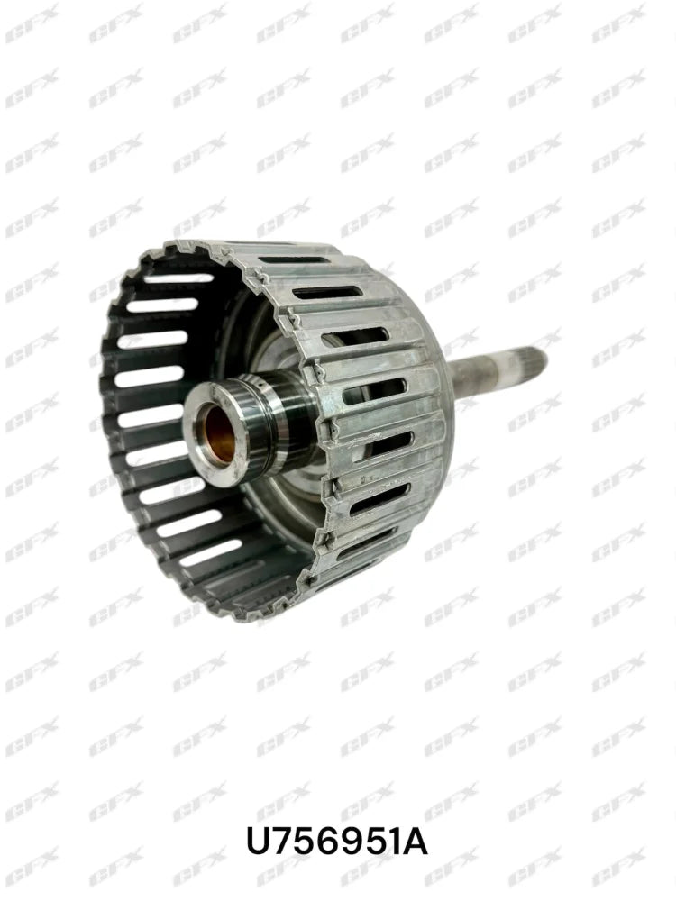 Drum - A750 Fwd 9 3/4 Long 3 Rings 24Slots 6 Friction Drum