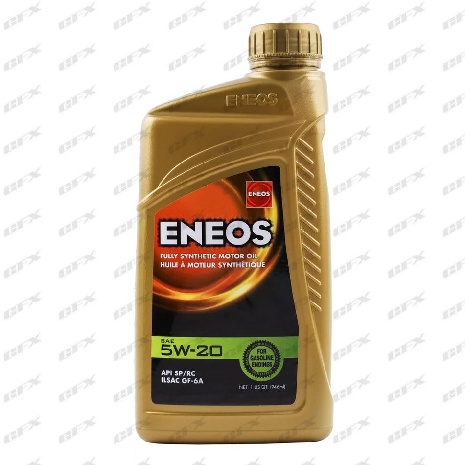 Eneos Motor Oil 5W20 Full Synthetic 1 Qt (US) 3241300 Lubricants