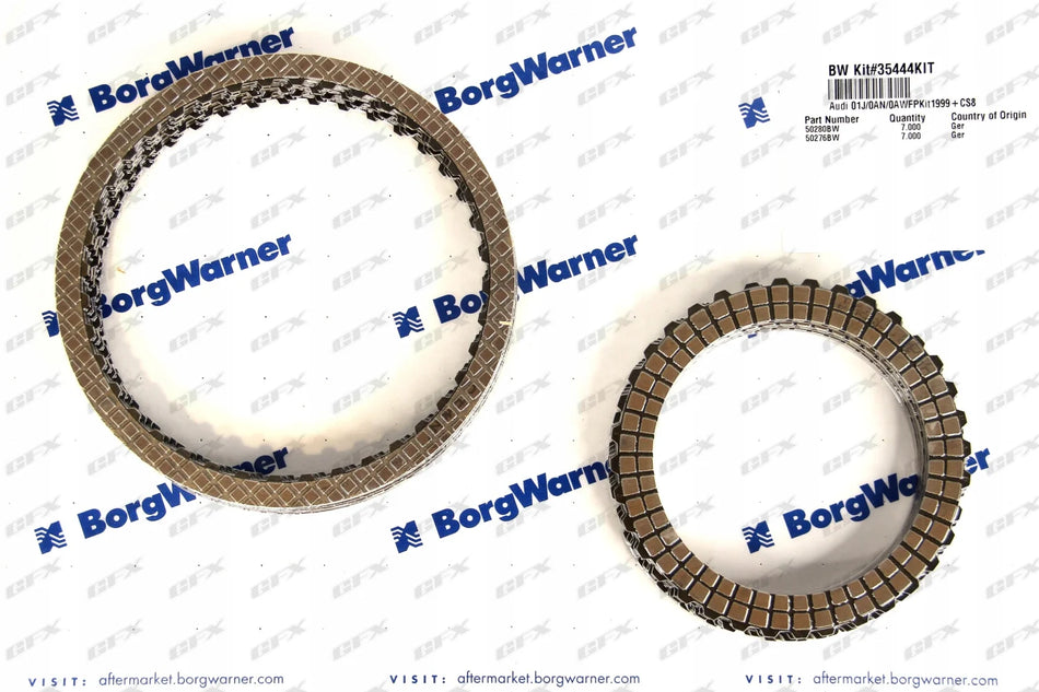 FRICTION PACK - 01J 0AN 0AW 99-UP AUDI BORG WARNER Friction Packs
