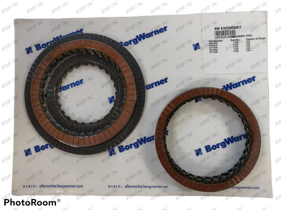 FRICTION PACK 45RFE/ 545RFE/ 65RFE BORG WARNER 99-ON (21pcs) Friction Packs