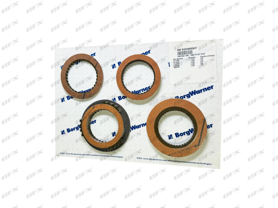 Friction Pack - 4T65E 1997-2002 Borgwarner (34045Kit) Friction Packs