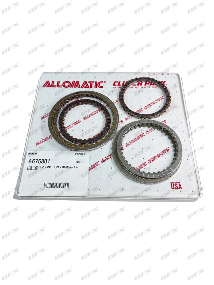 Friction Pack - A6Mf1 A6Mf2 Hyundai/ Kia 2009-On Friction Packs
