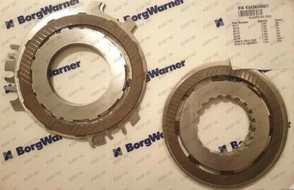 FRICTION PACK - DPO DP2 AL4 AL8 TA96 1998-ON (26PCS) BORGWARNER Friction Packs
