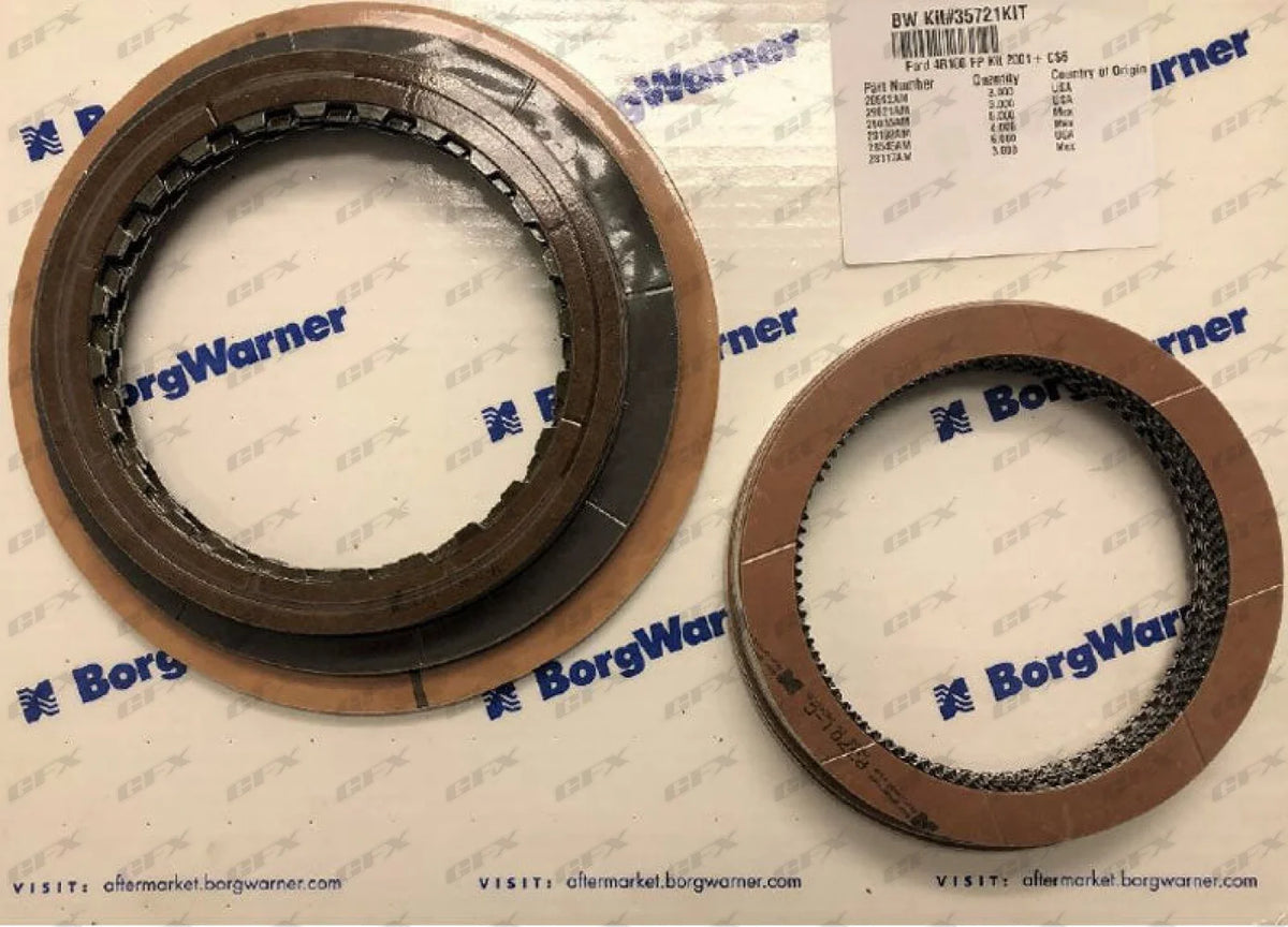 FRICTION PACK - Friction plate kit for Ford 4R100 2001 ON BORG WARNER Friction Packs