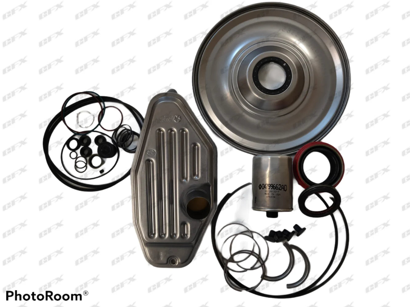 OHK - 66RFE - (OEM) - Mopar Kit Includes; OHK Filter Cartridge Filter; Cover OEM# 68330661AB Overhaul Kits