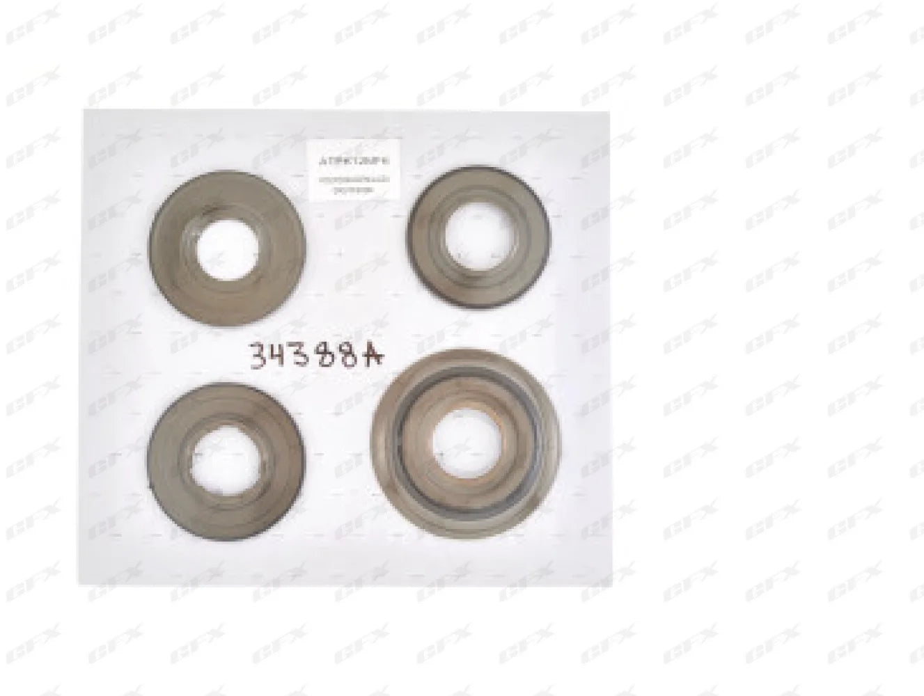 Piston Kit 09G (Tf60Sn) (4 Molded - Late Version) (K1 Has 4-Notch) Volkswagen 03-On Piston Kit