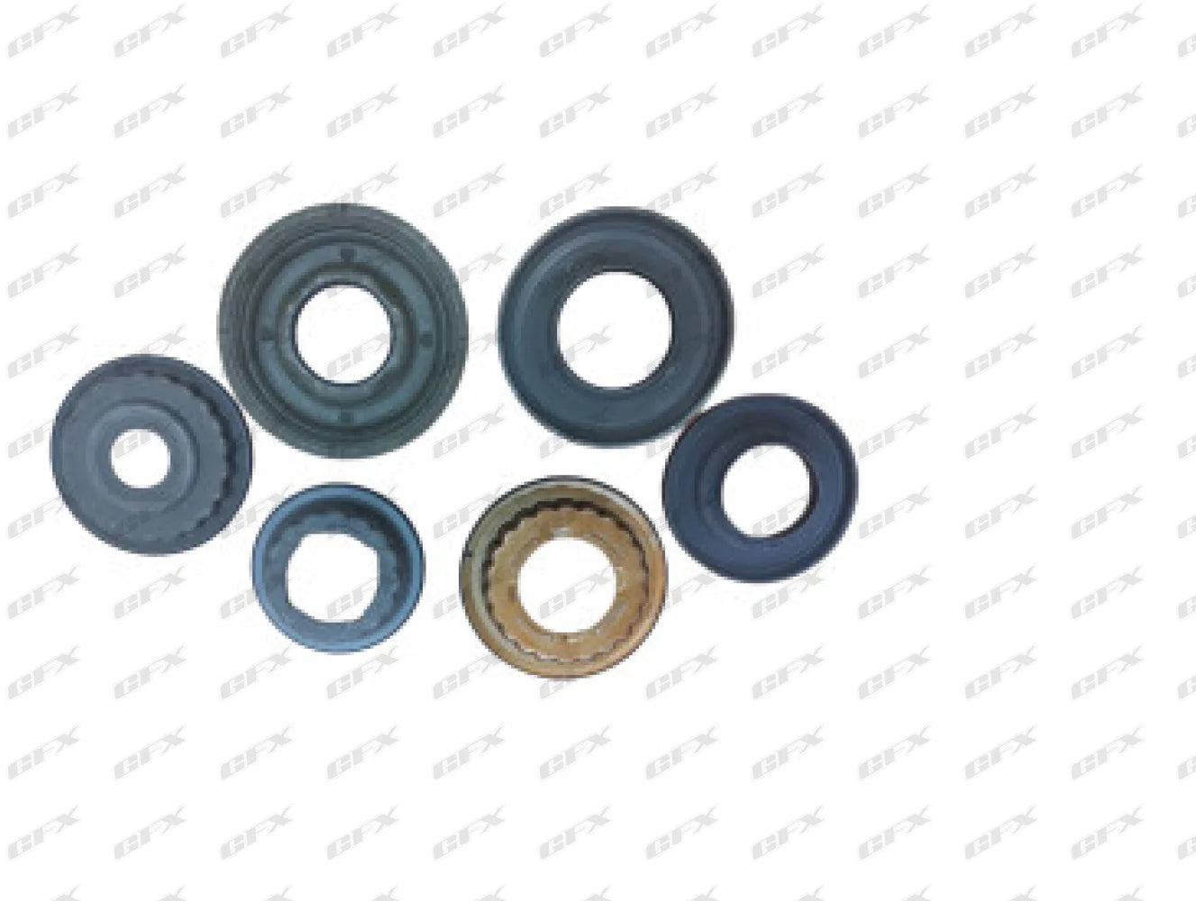 Piston Kit U150E/F 6 Pcs Bonded (Kit) Toyota 01-On Ind#K57900F-99 Piston Kit