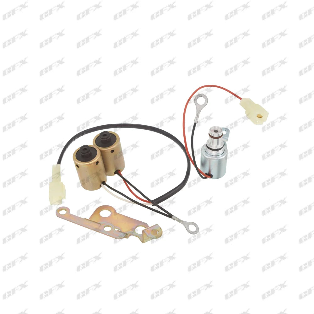 SOLENOID KIT - A540E A540H A541E 3 PCS (2 SHIFT 1 LOCK-UP) 5.3 OHM TOYOTA 94-05 IND# K89759A OEM# VARIOUS Solenoids