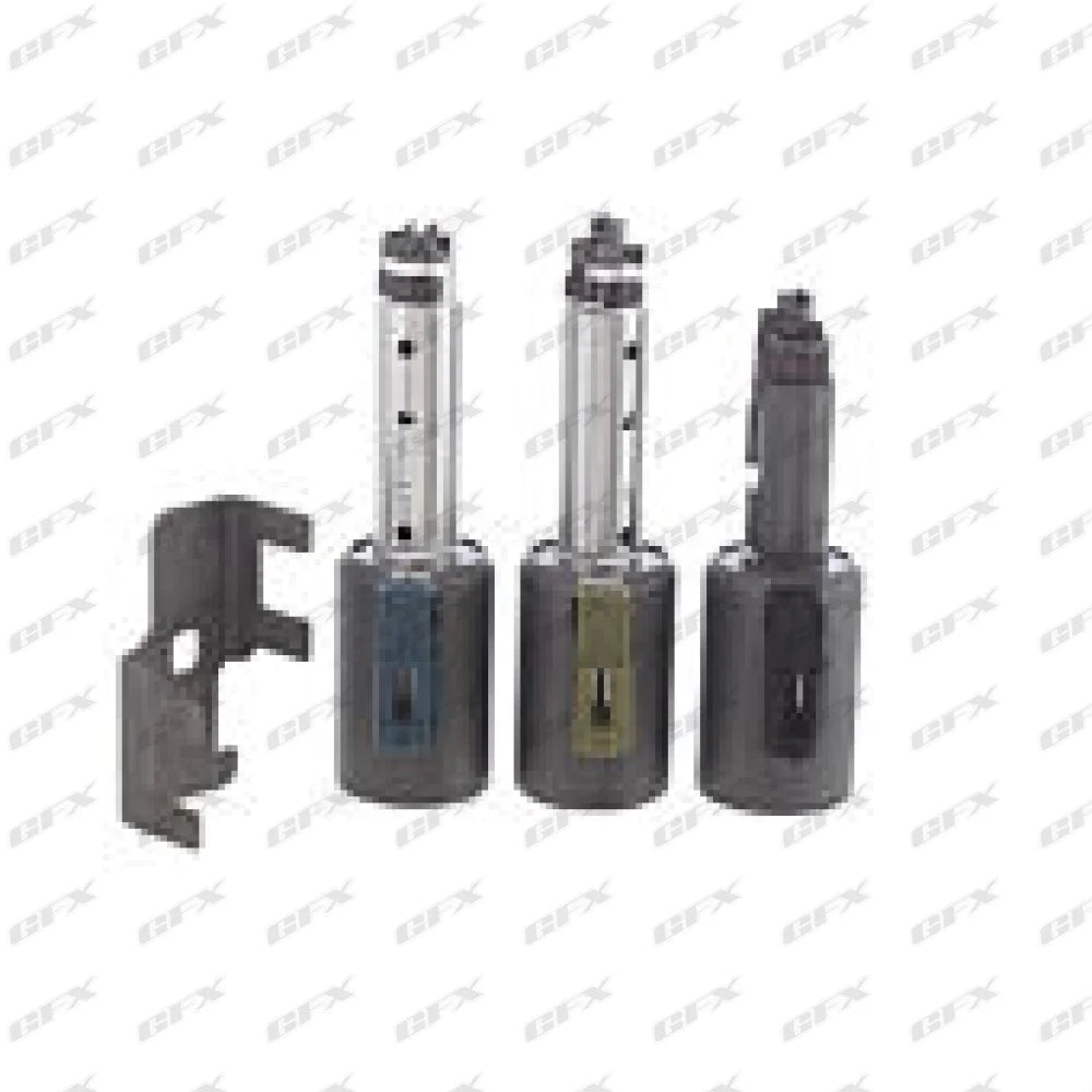 SOLENOID KIT - AW55-50SN AW55-51SN AF33-5 3 PCS (SLU/SLS/SLT W/BRACKET) 5.3 OHM AISIN WARNER 00-12 IND# K59925D OEM#