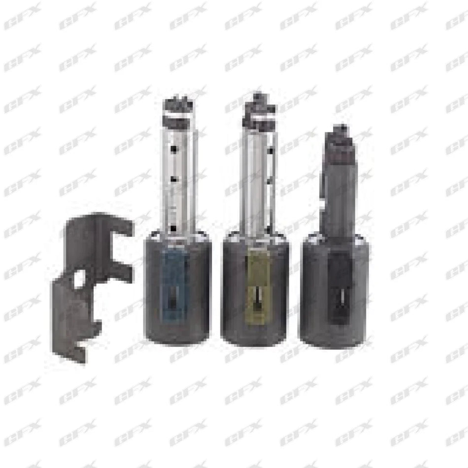 SOLENOID KIT - AW55-50SN AW55-51SN AF33-5 3 PCS (SLU/SLS/SLT W/BRACKET) 5.3 OHM AISIN WARNER 00-12 IND# K59925D OEM#